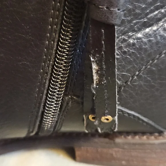 Franco Sarto Hyla Bootie in Black Leather - Picture 8 of 9